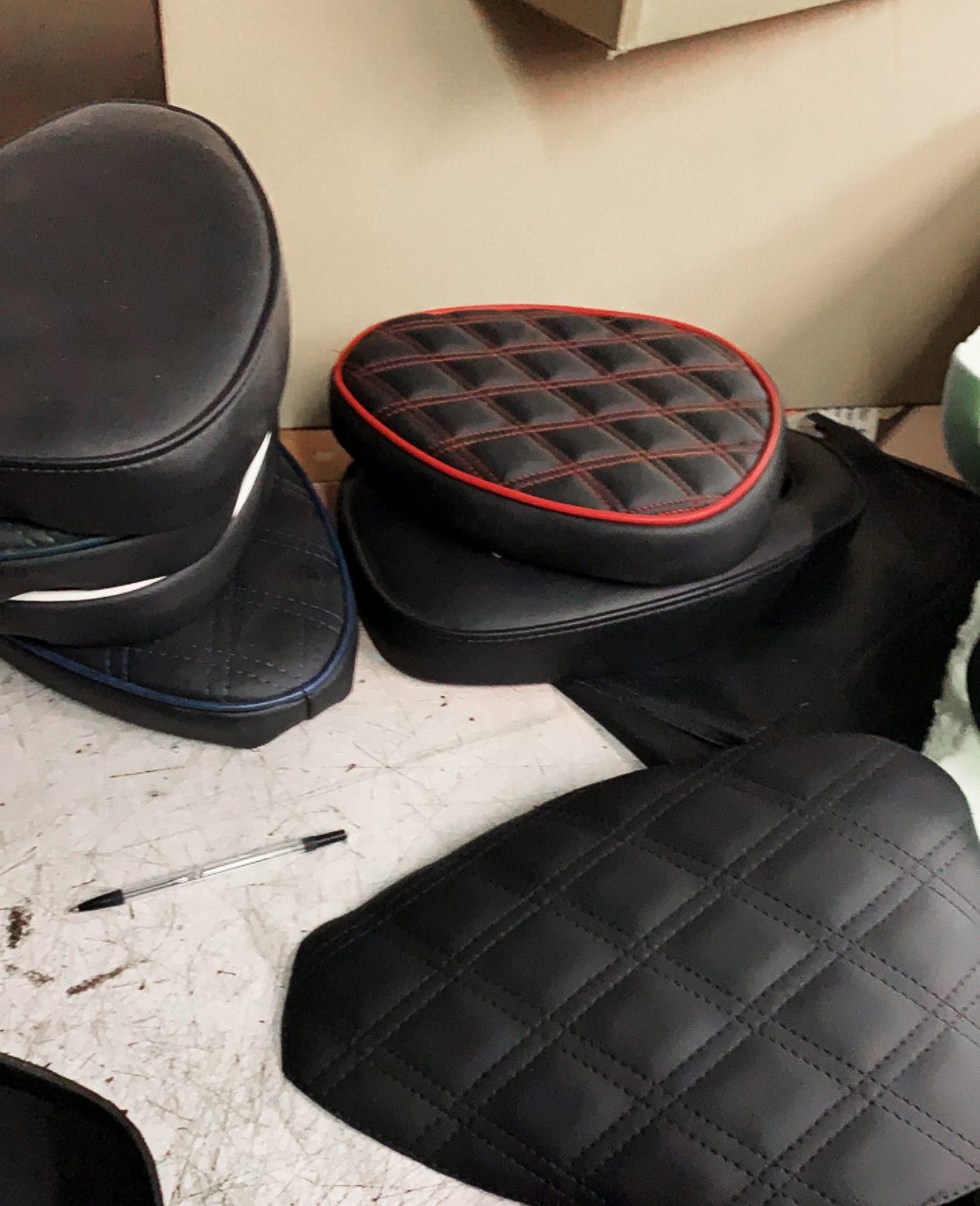 Variety+of+personalised+bike+seats