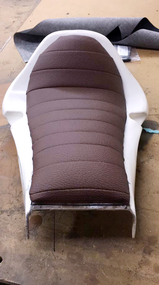 Padded+motorcycle+seat