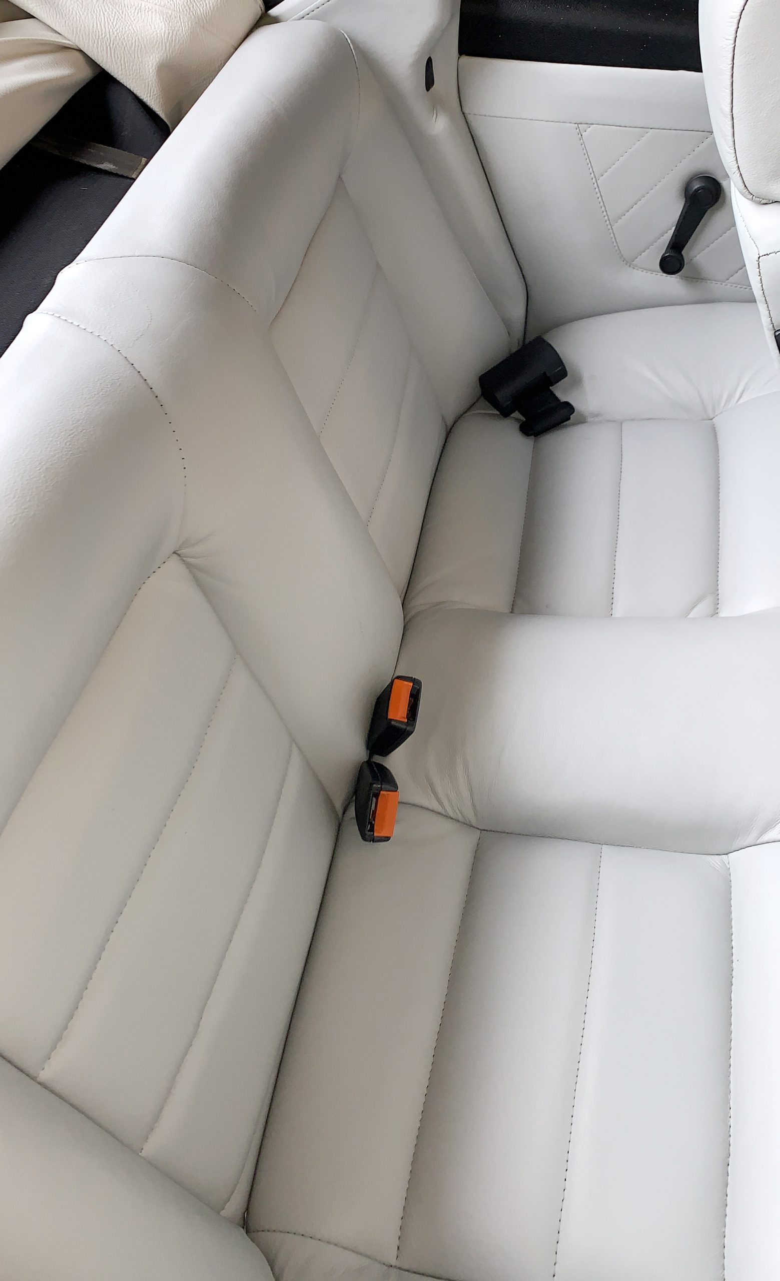 White+leather+vehicle+upholstery